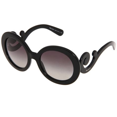 prada pr 27ns 1ab3m1 black|prada pr 27ns round sunglasses.